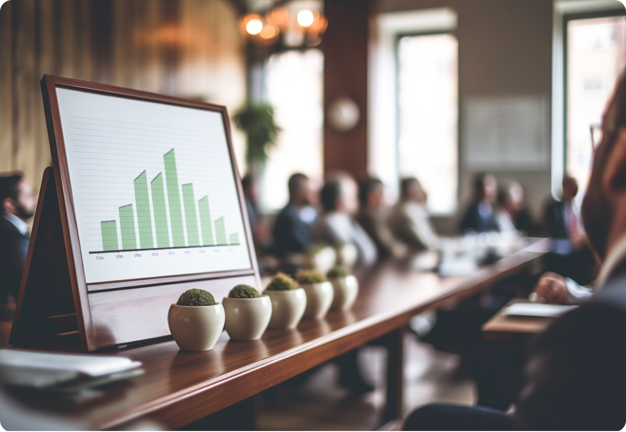 Business growth meeting